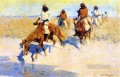 Pool in the Desert Old American West Frederic Remington